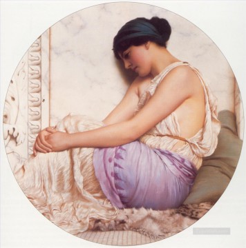 ギリシャの少女 1908 新古典主義の女性 ジョン・ウィリアム・ゴッドワード Oil Paintings